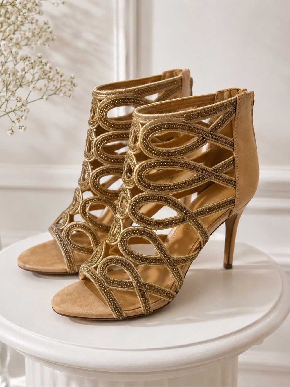 Rhinestone heels‎ | Size 8.5